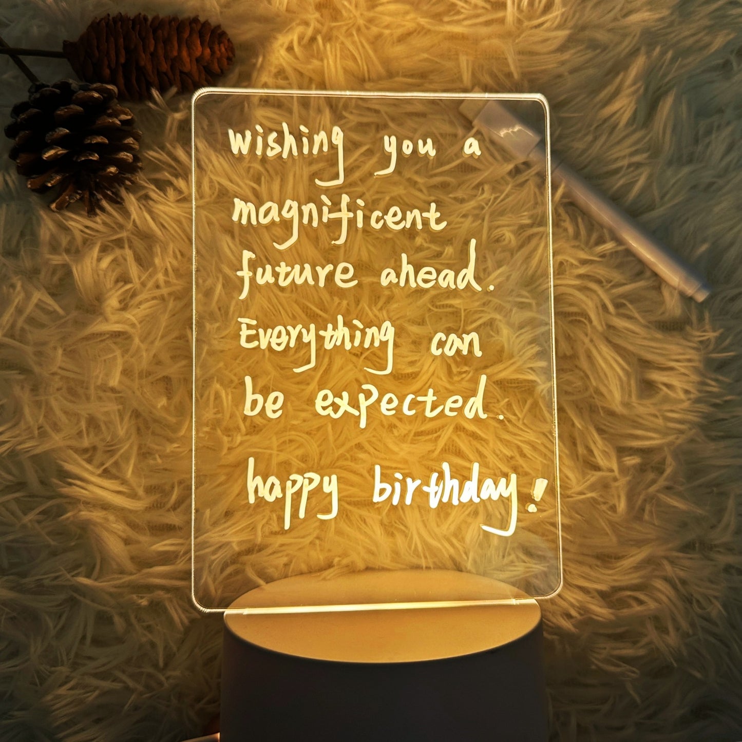 Glow Message Board™ — LED Note Light