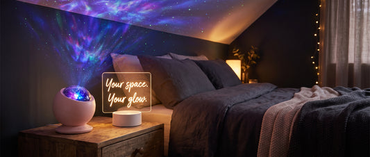Glow Bundle — Galaxy Projector + Message Board